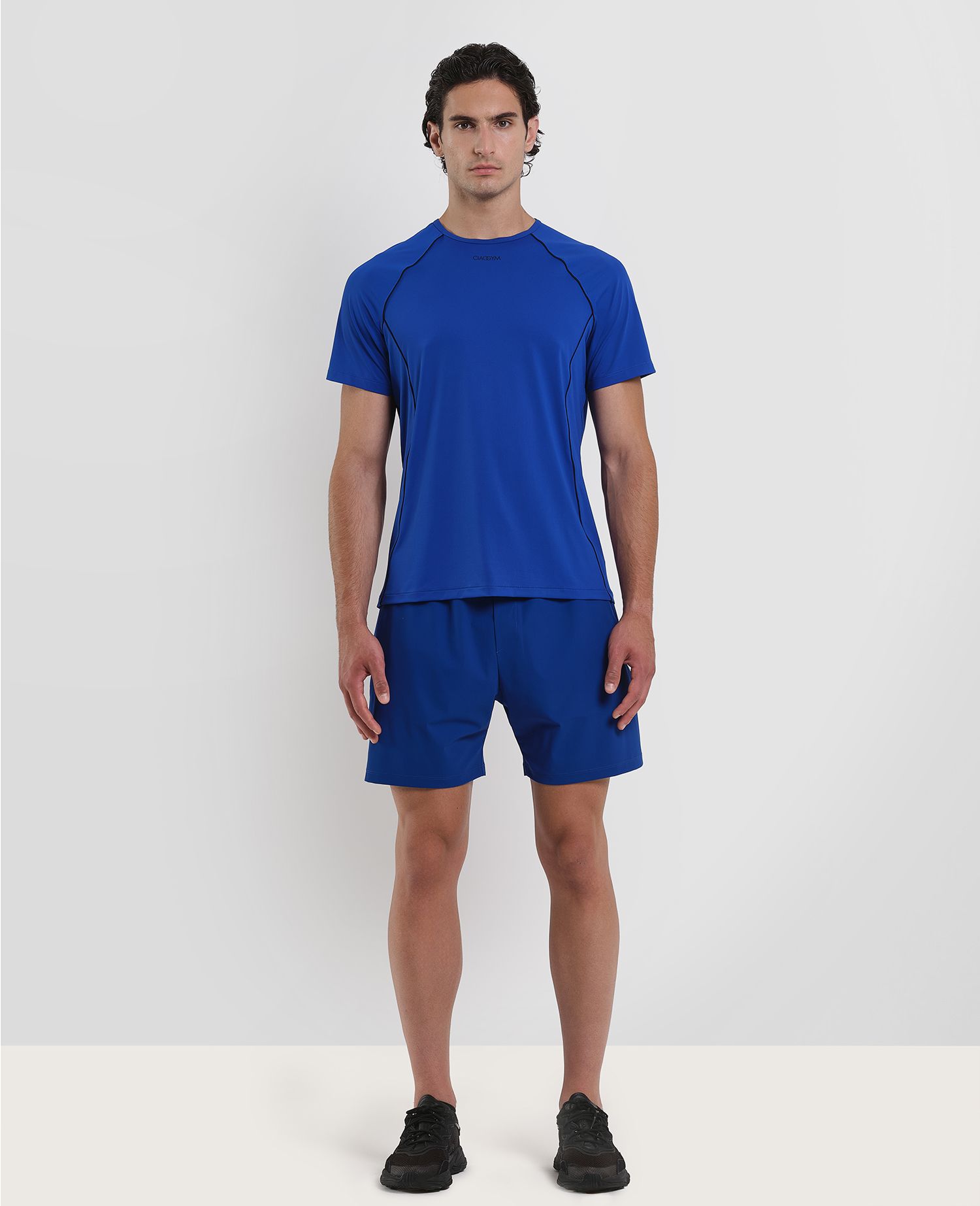 main product photo Outline Training T-shirt Blue