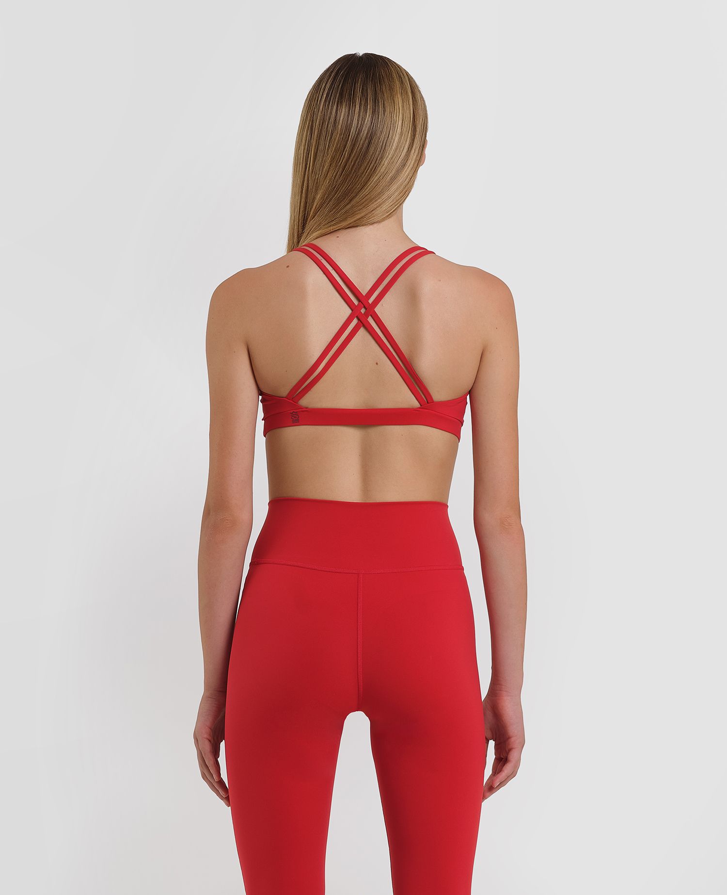 main product photo Signature Criss-Cross Bra Red