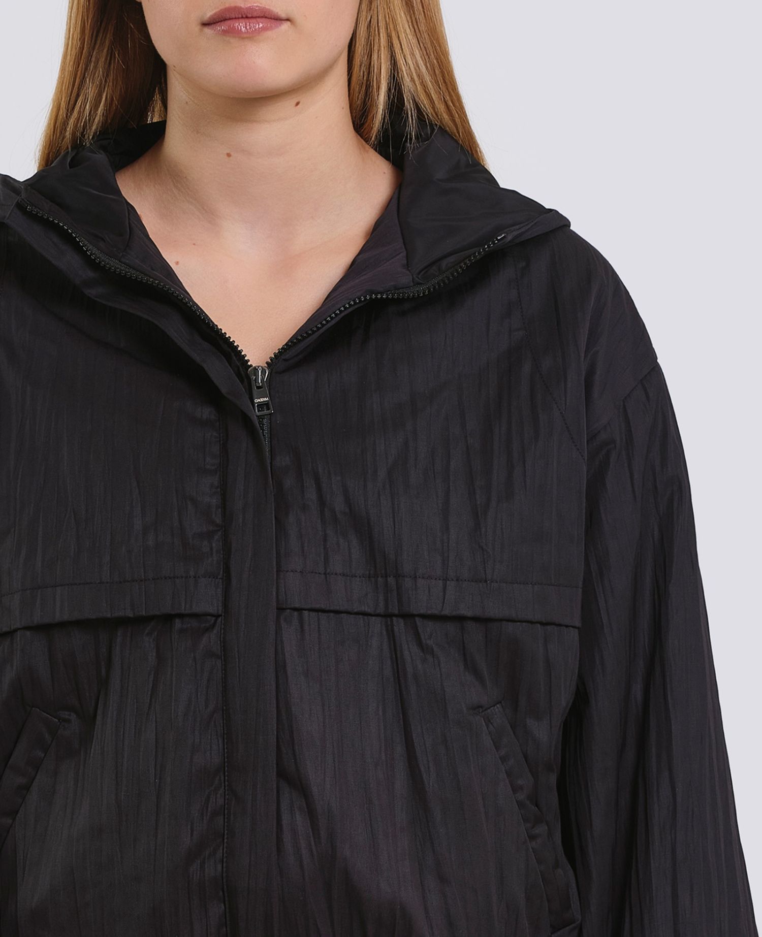 main product photo Ripple Hooded Jacket Nero