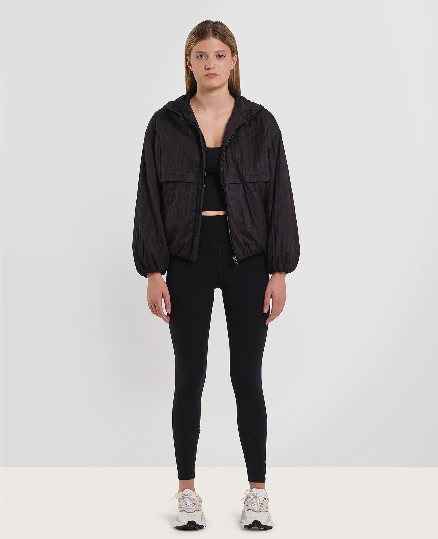 main product photo Ripple Hooded Jacket Nero