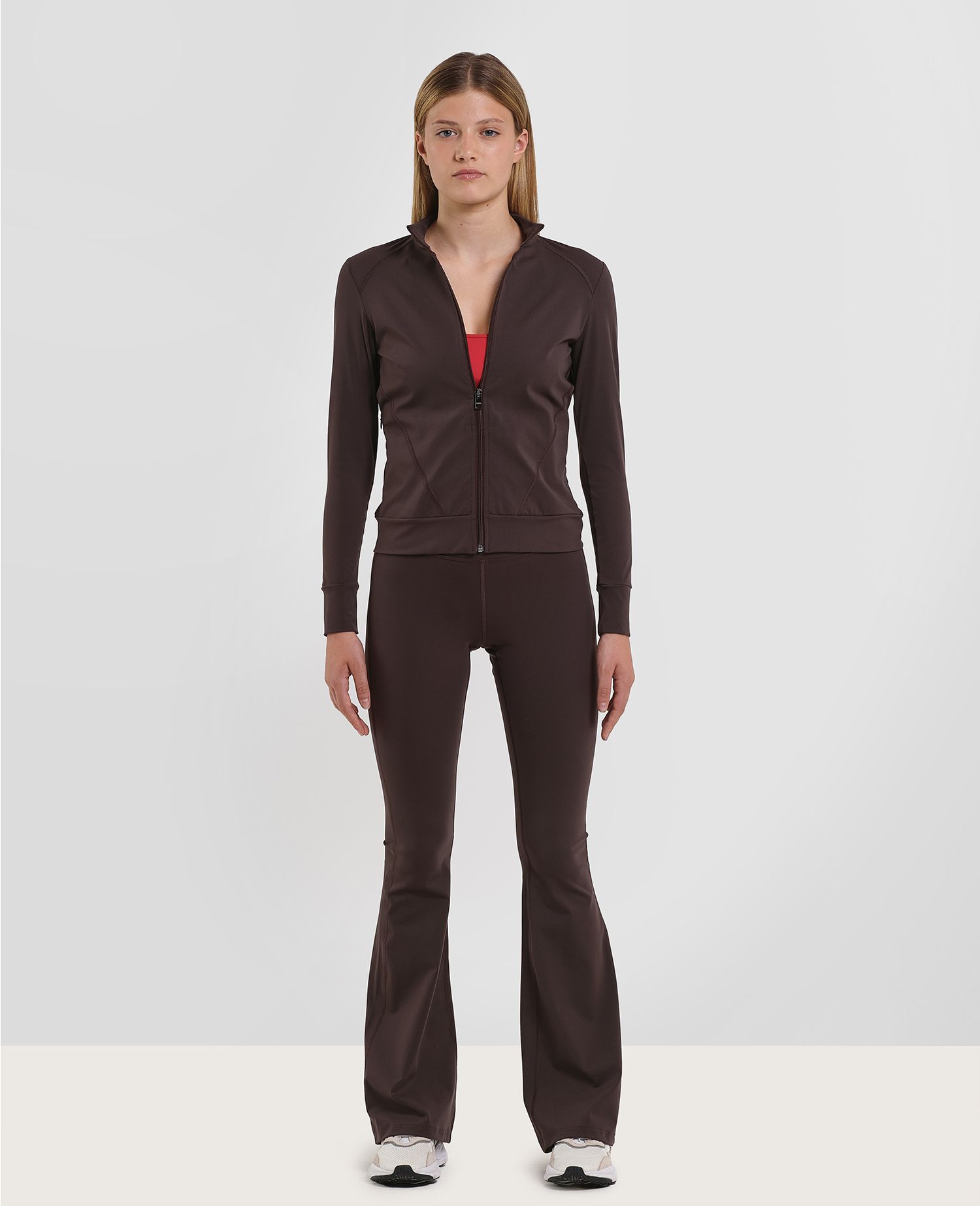 main product photo Signature Tight Sweatshirt Marrone