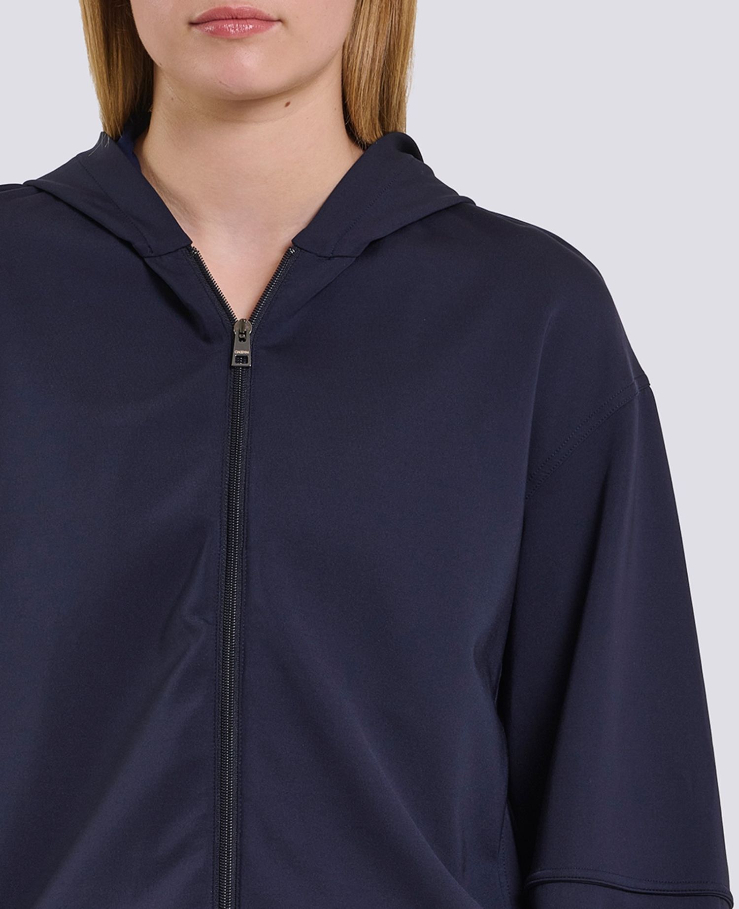 main product photo Studio Zip Hoodie Blue