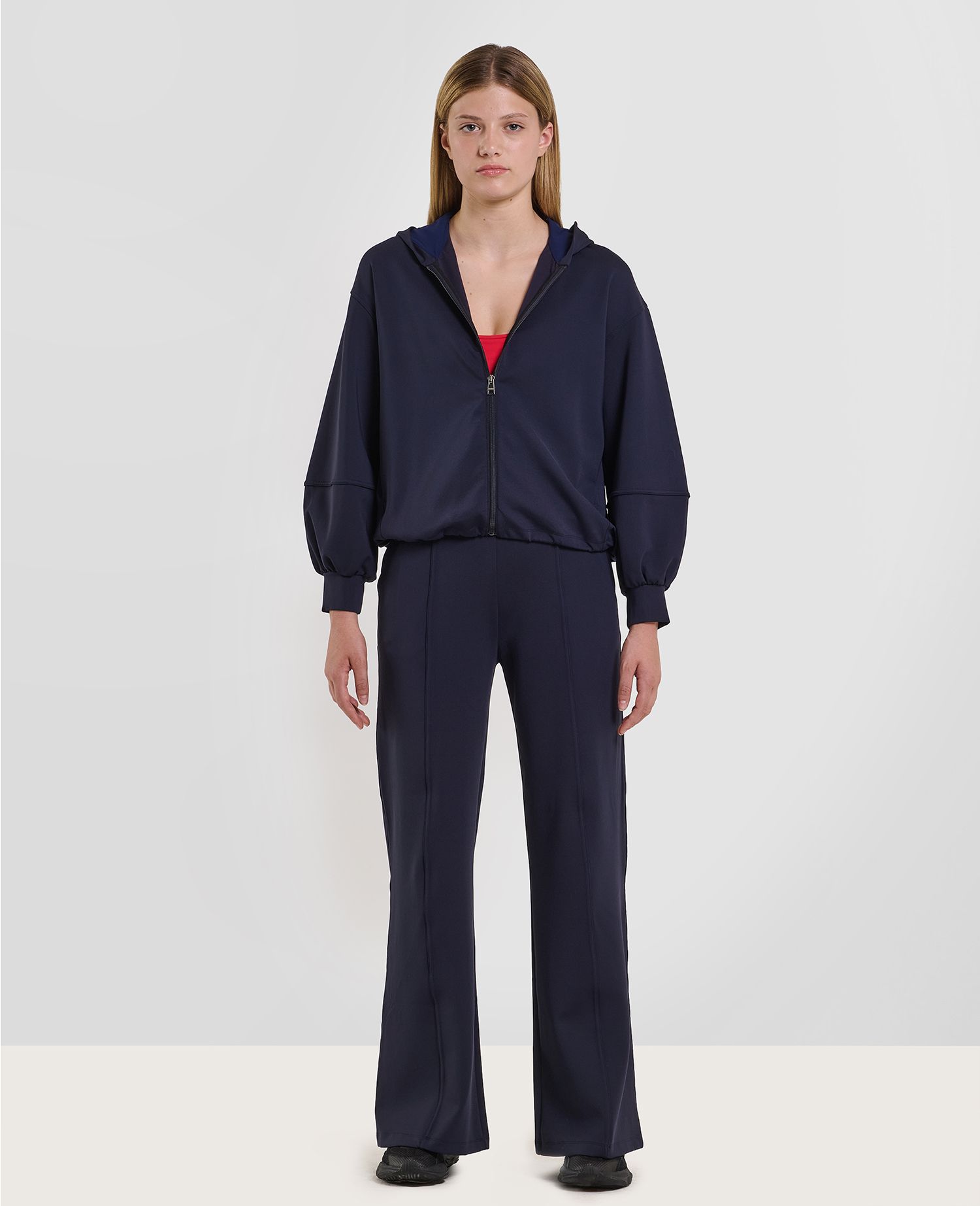 main product photo Studio Wide-leg Joggers Blue