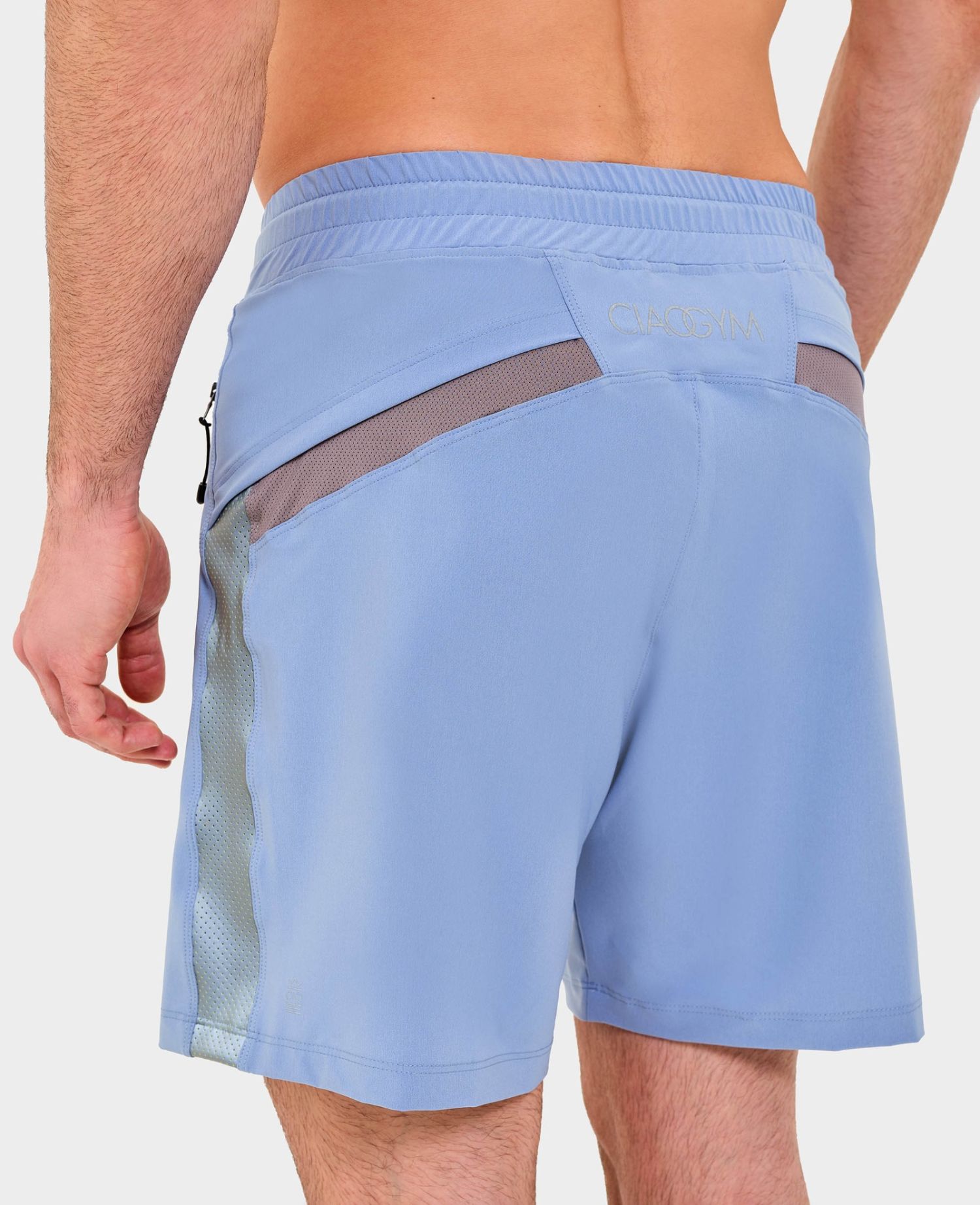 main product photo Essential Glow Shorts Light blue