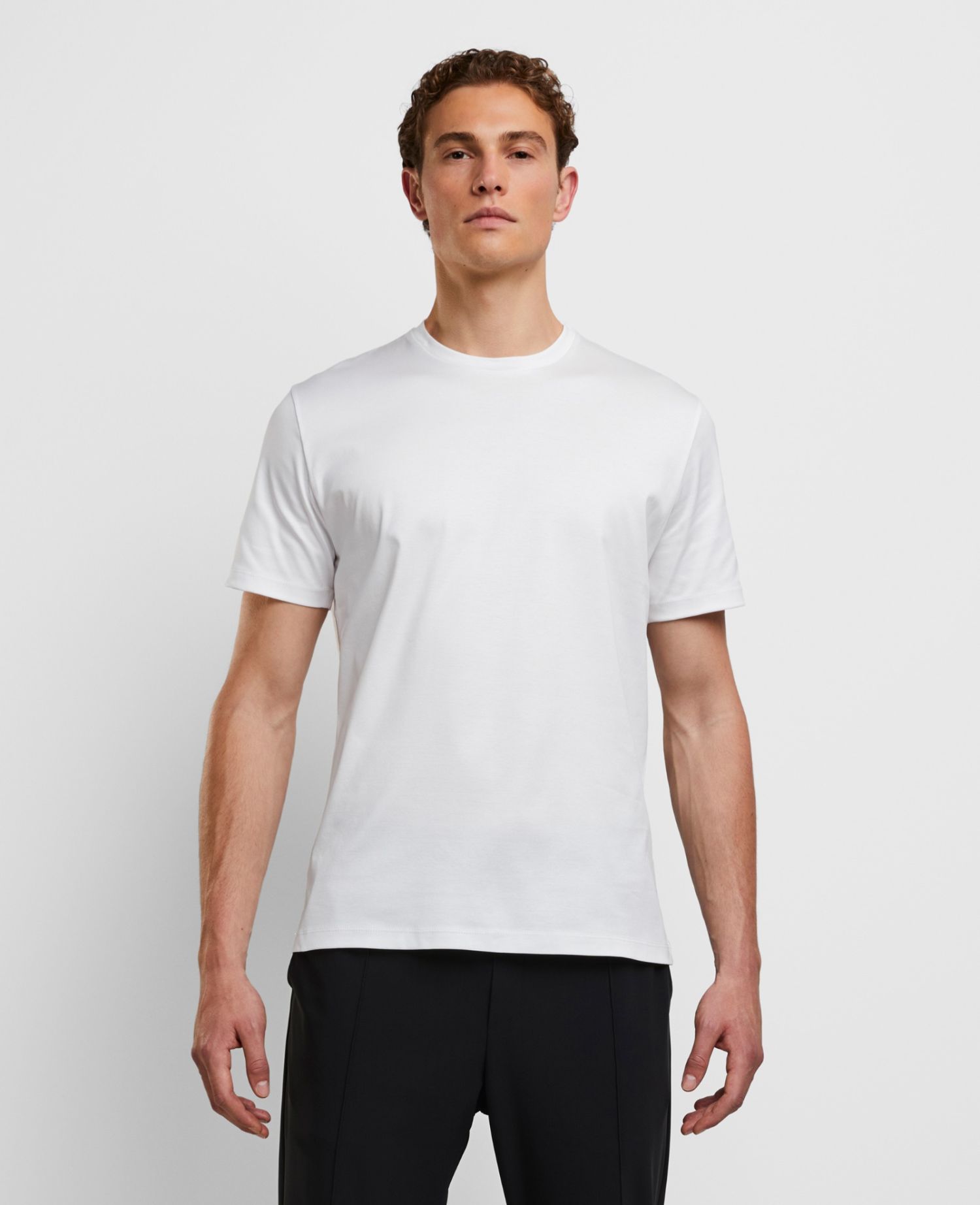 Essential Interlock T-Shirt White