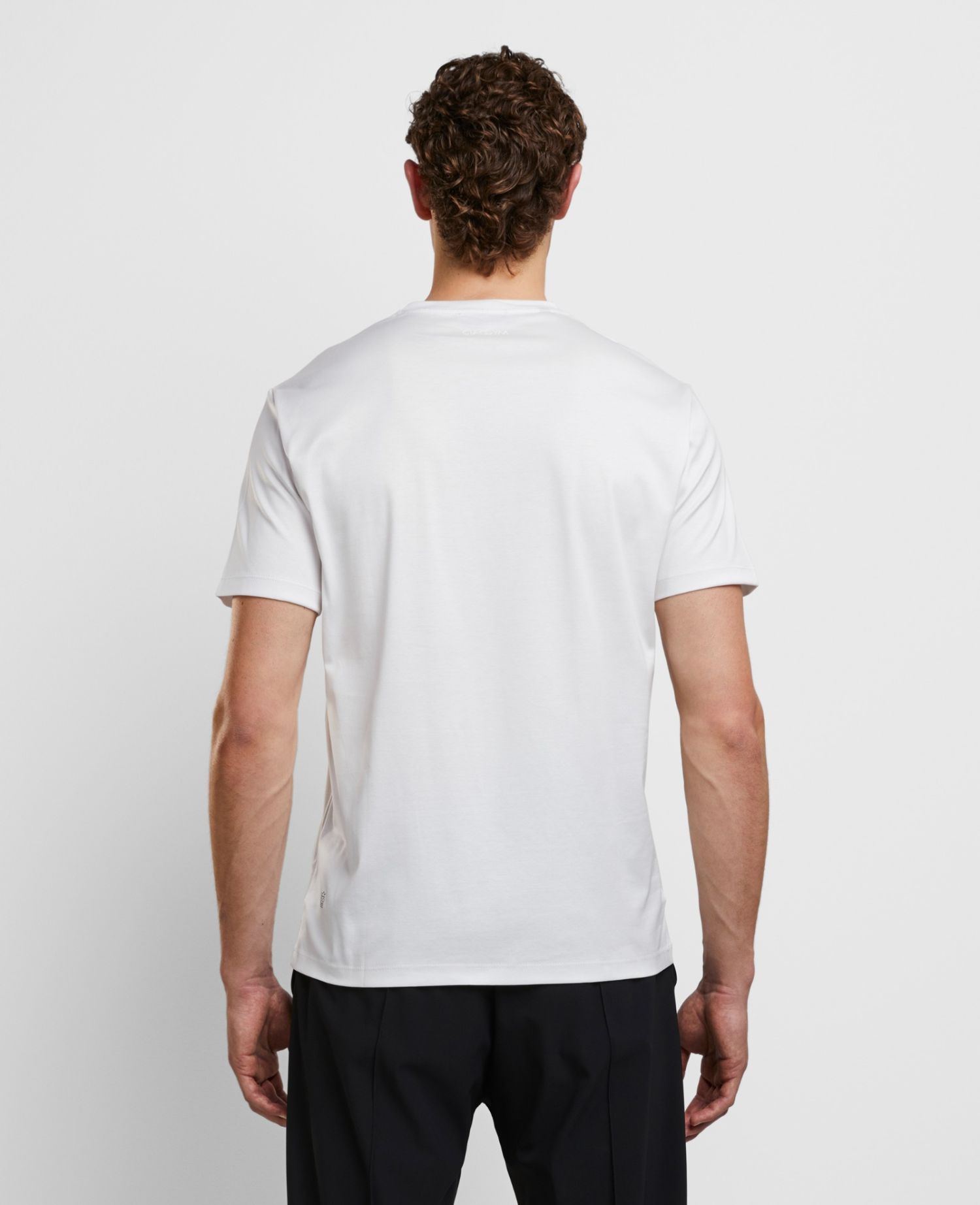 main product photo Essential Interlock T-Shirt White - Man