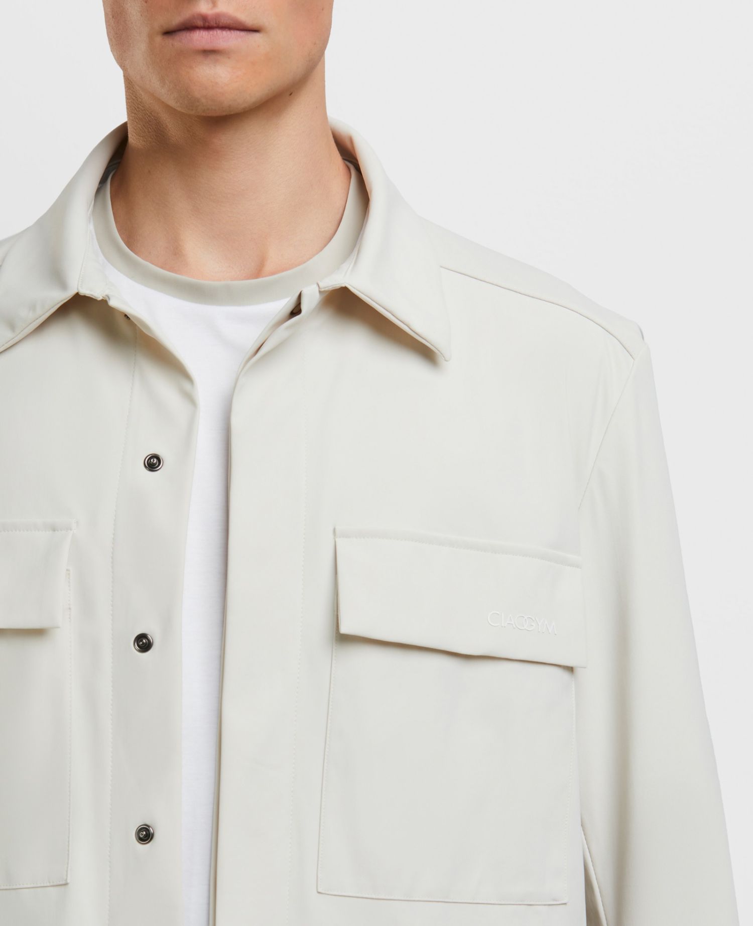 main product photo Club Overshirt Beige - Man