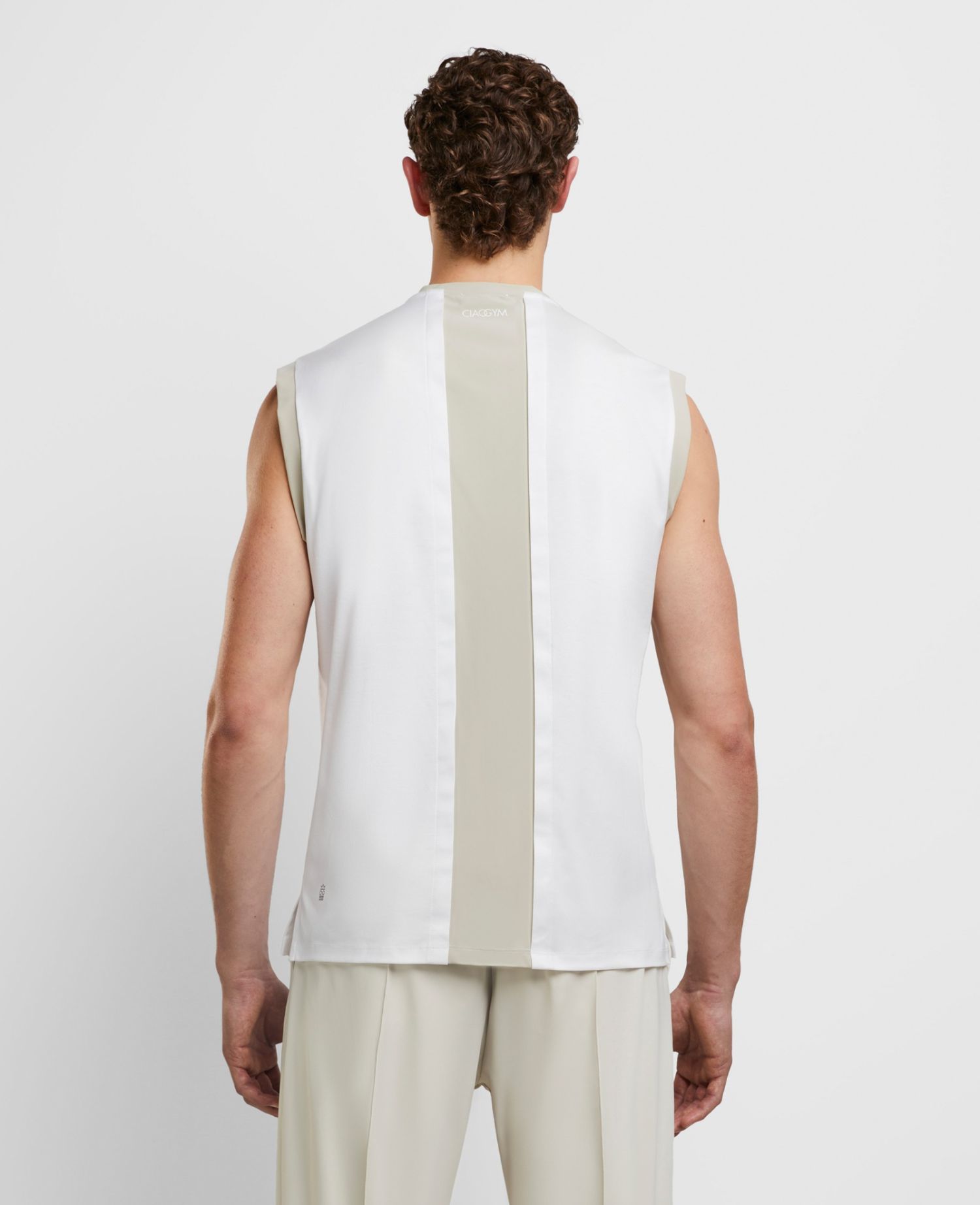 main product photo Daring Pocket Tank Top White - Man