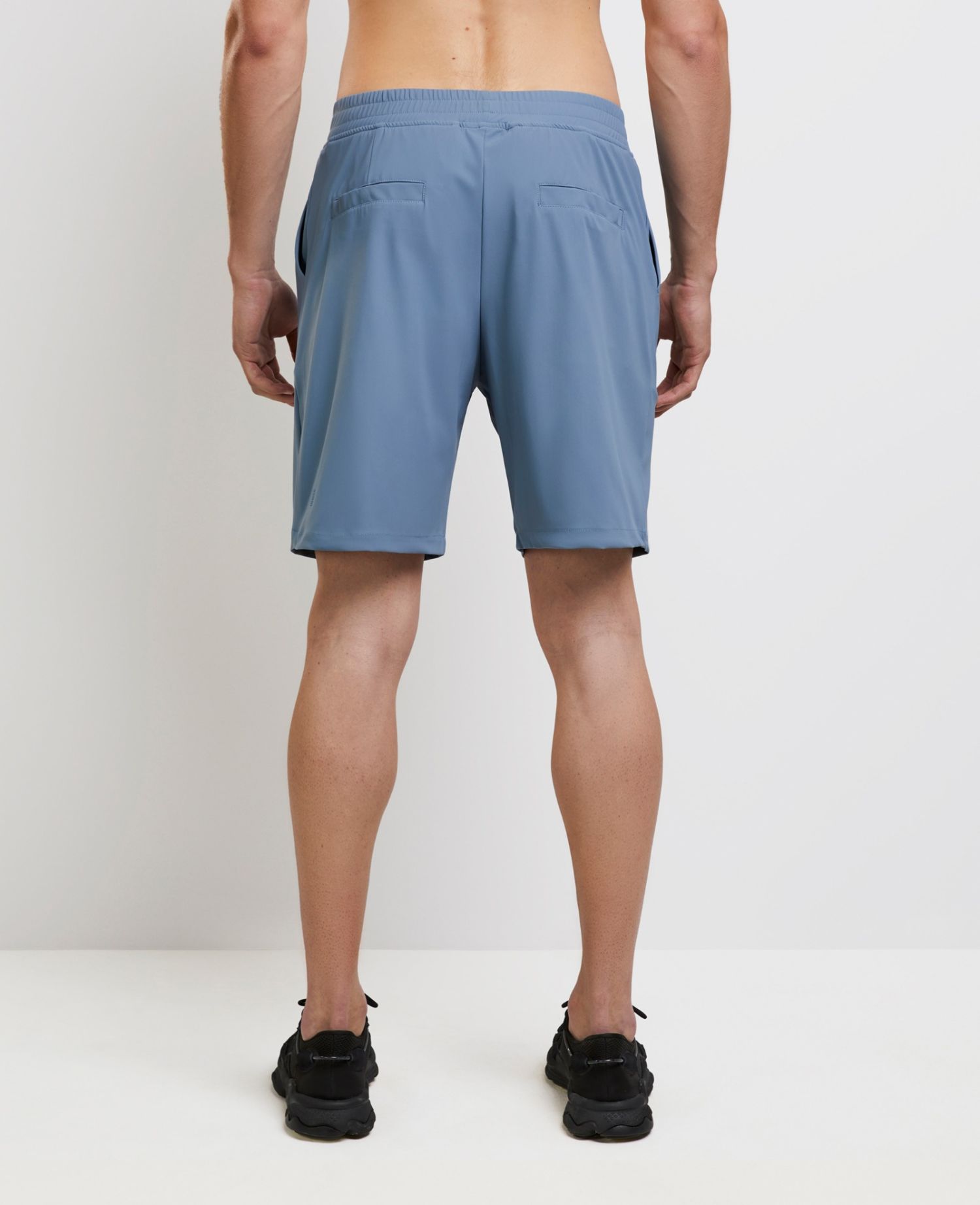 main product photo Essential Pleated Shorts Light Blue