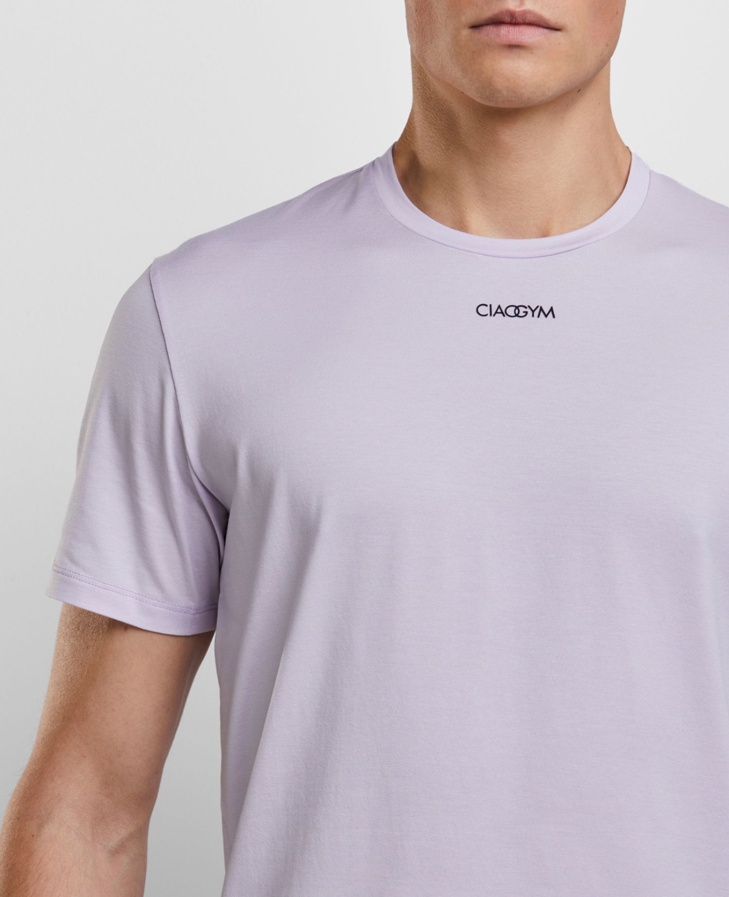 main product photo Essential Cotton Stretch T-Shirt Lilac - Man