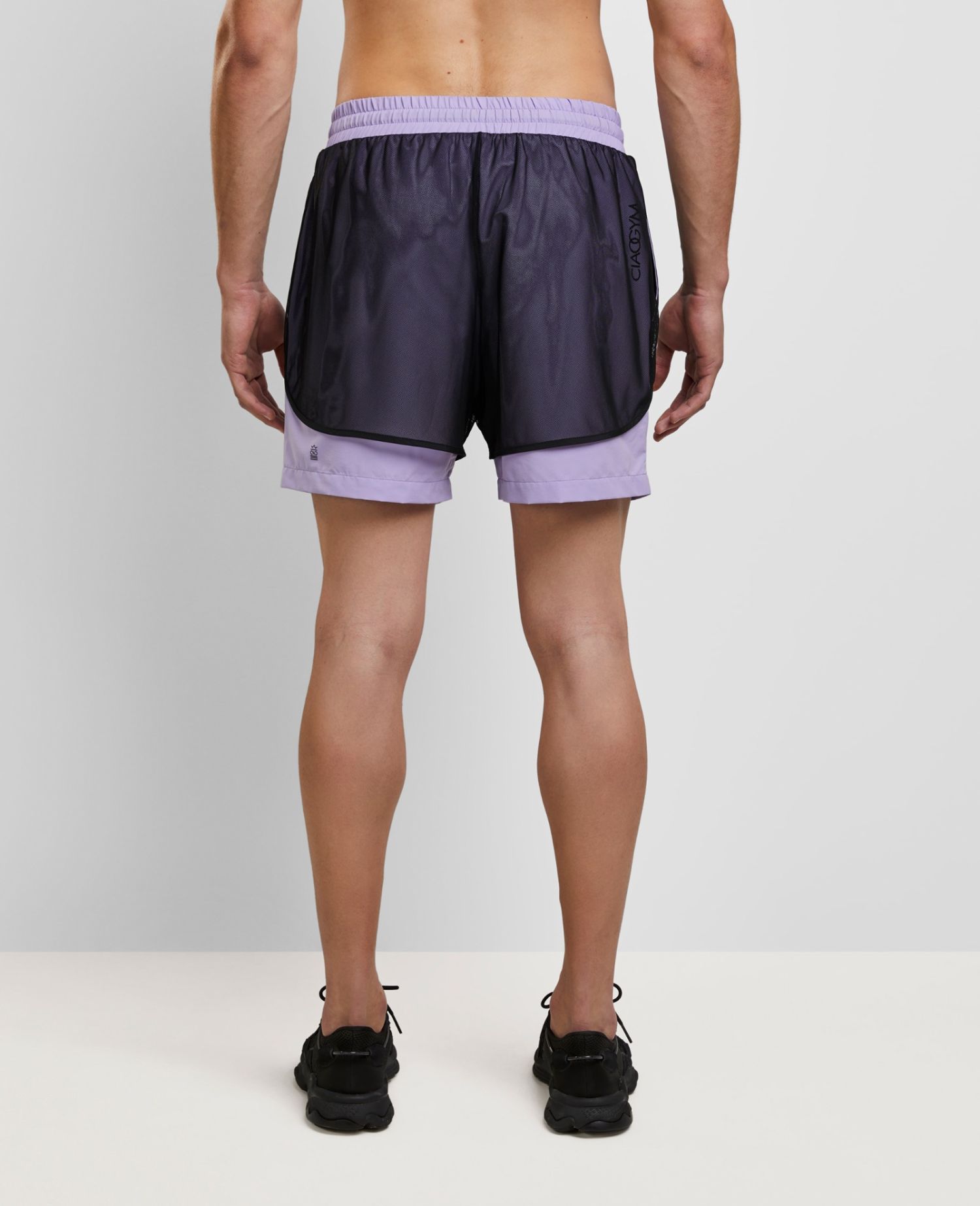 main product photo Daring Mesh Shorts Lilac