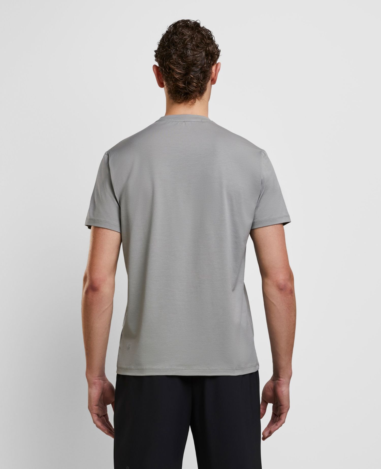 main product photo Essential Cotton Stretch T-Shirt Grey