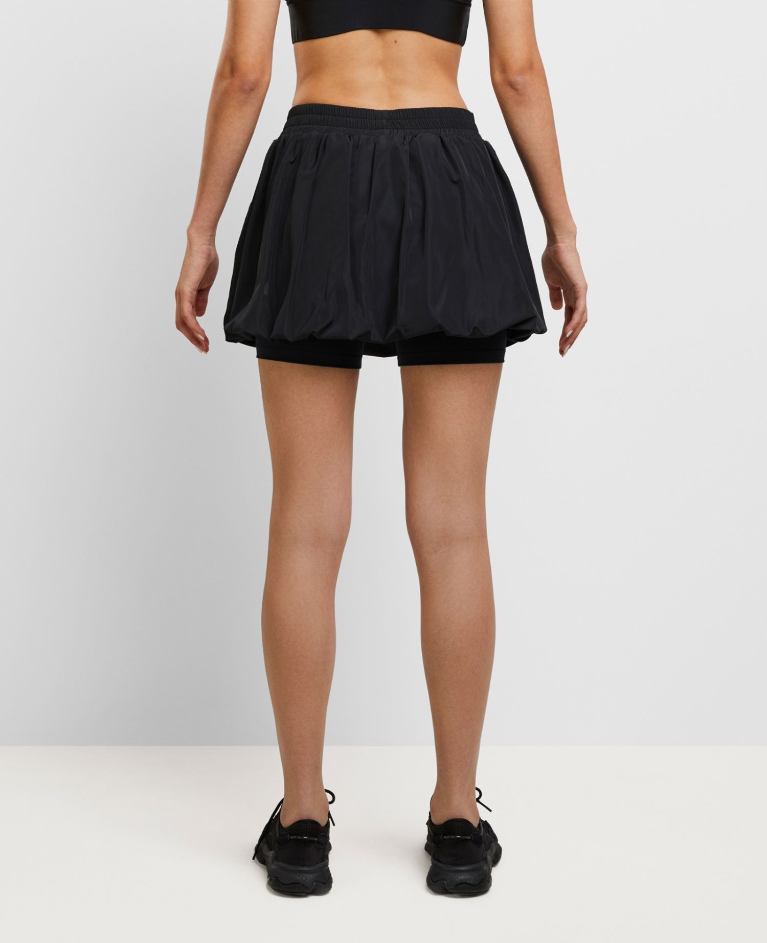 main product photo Daring Lined Skirt Black