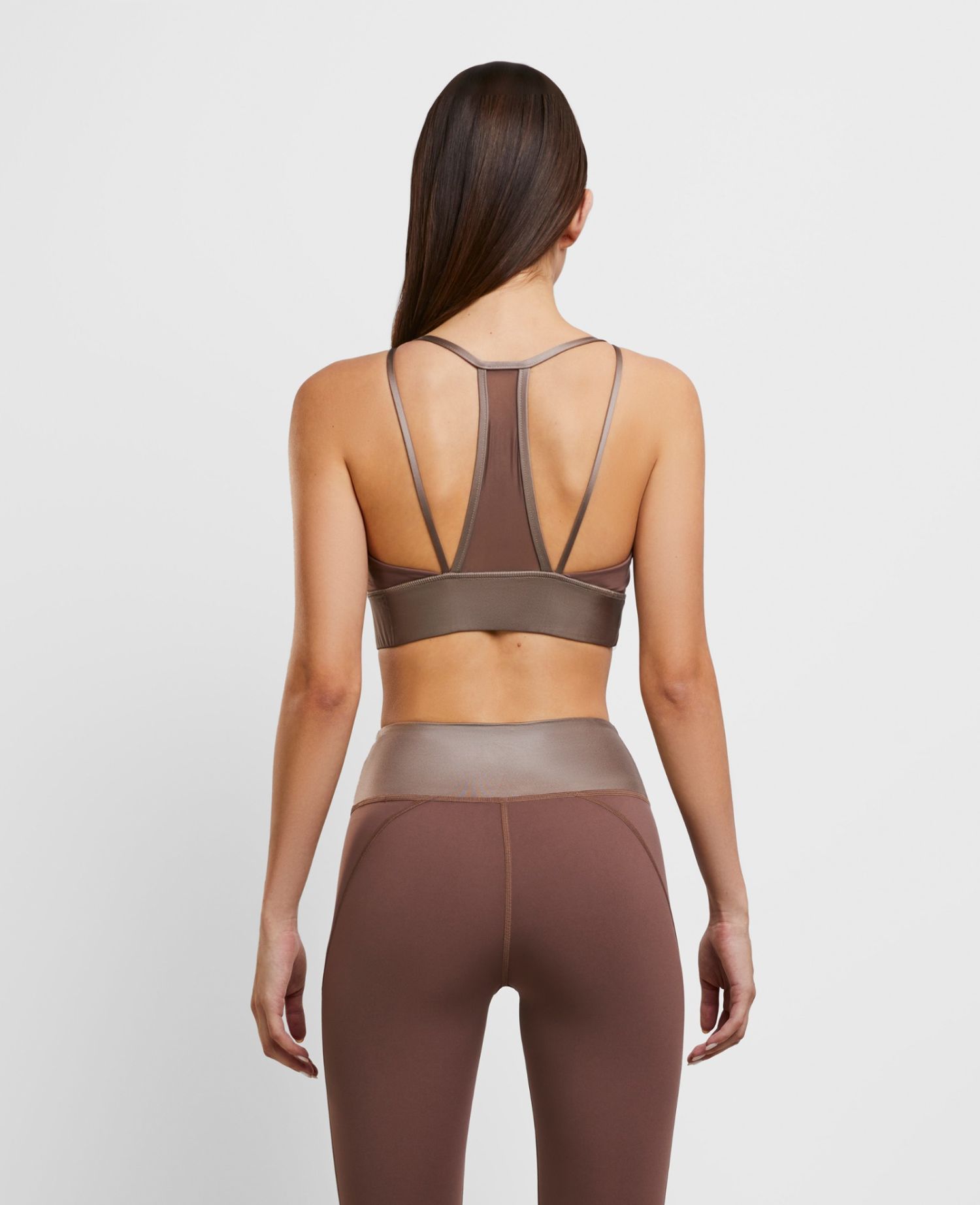 main product photo Daring Scoop Neck Bra Light brown