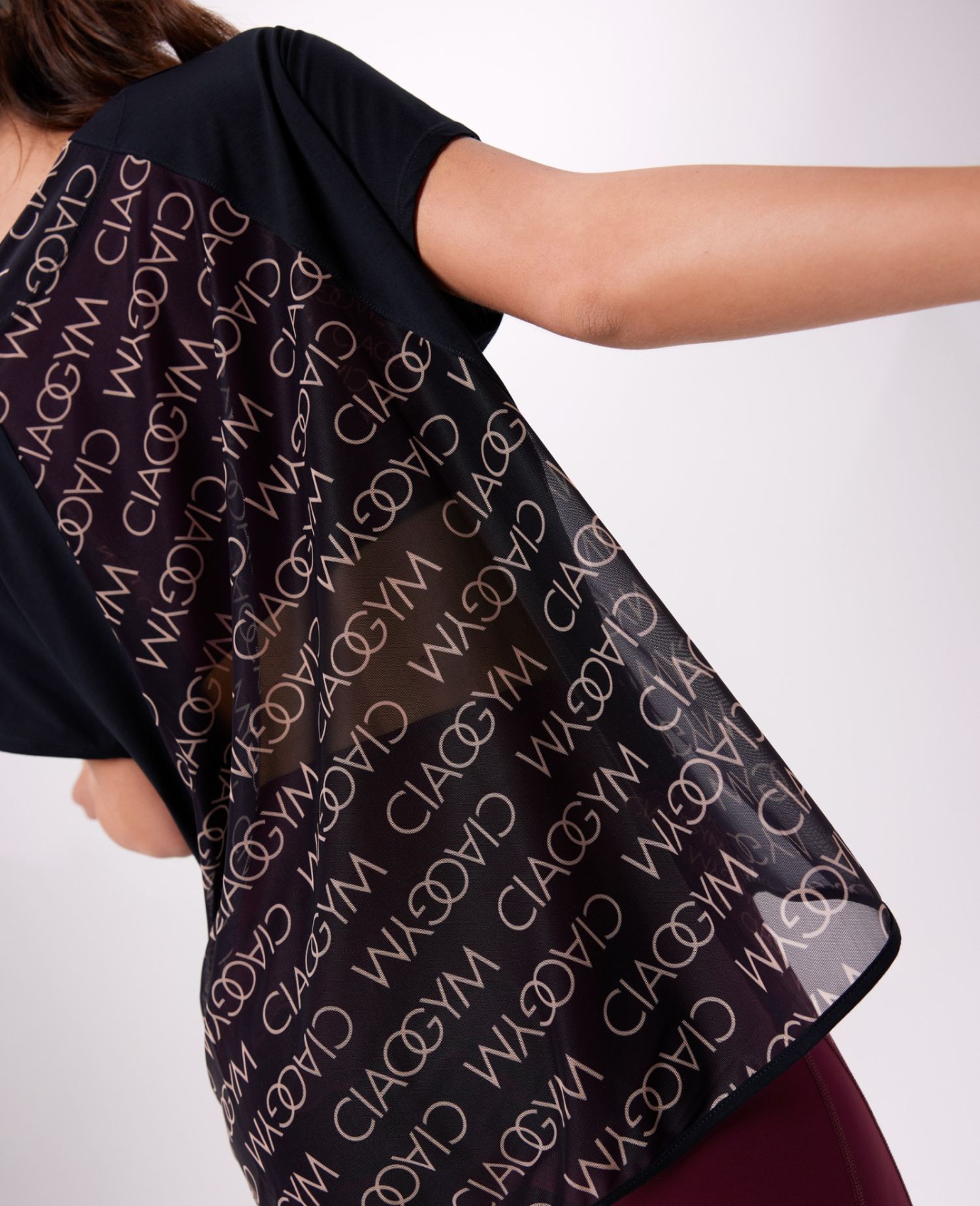 main product photo All Over Me Maxi T-shirt Nero
