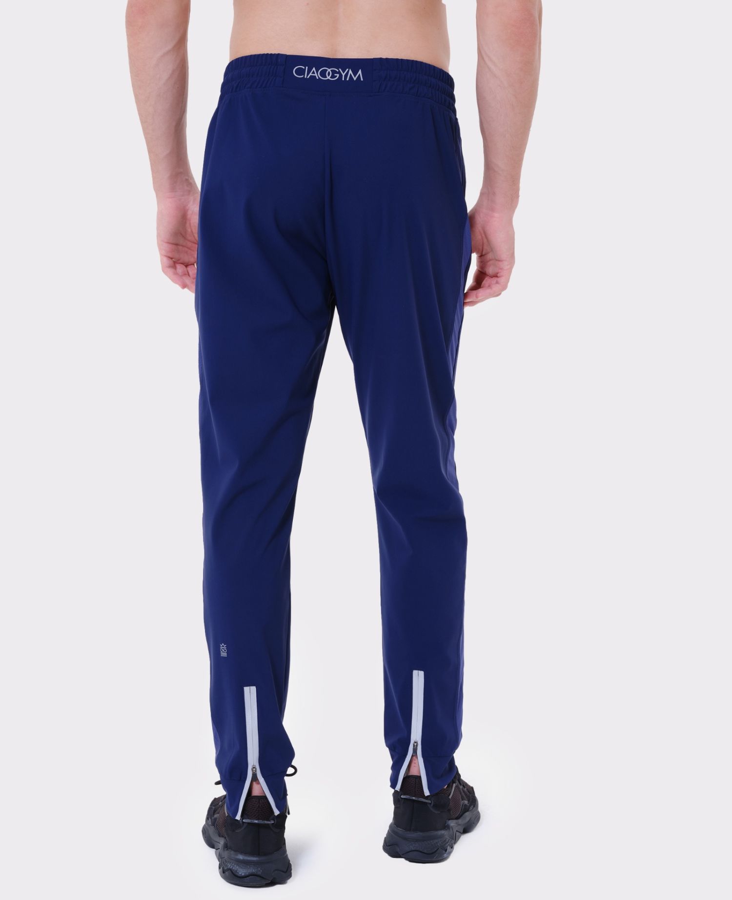 main product photo Essential Zip Joggers Deep blue