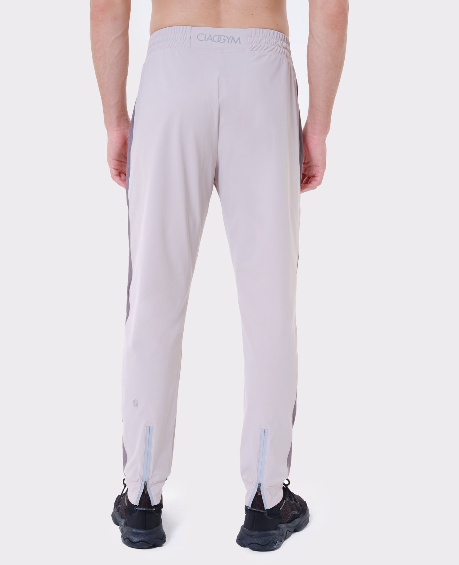 main product photo Essential Zip Joggers Light grey