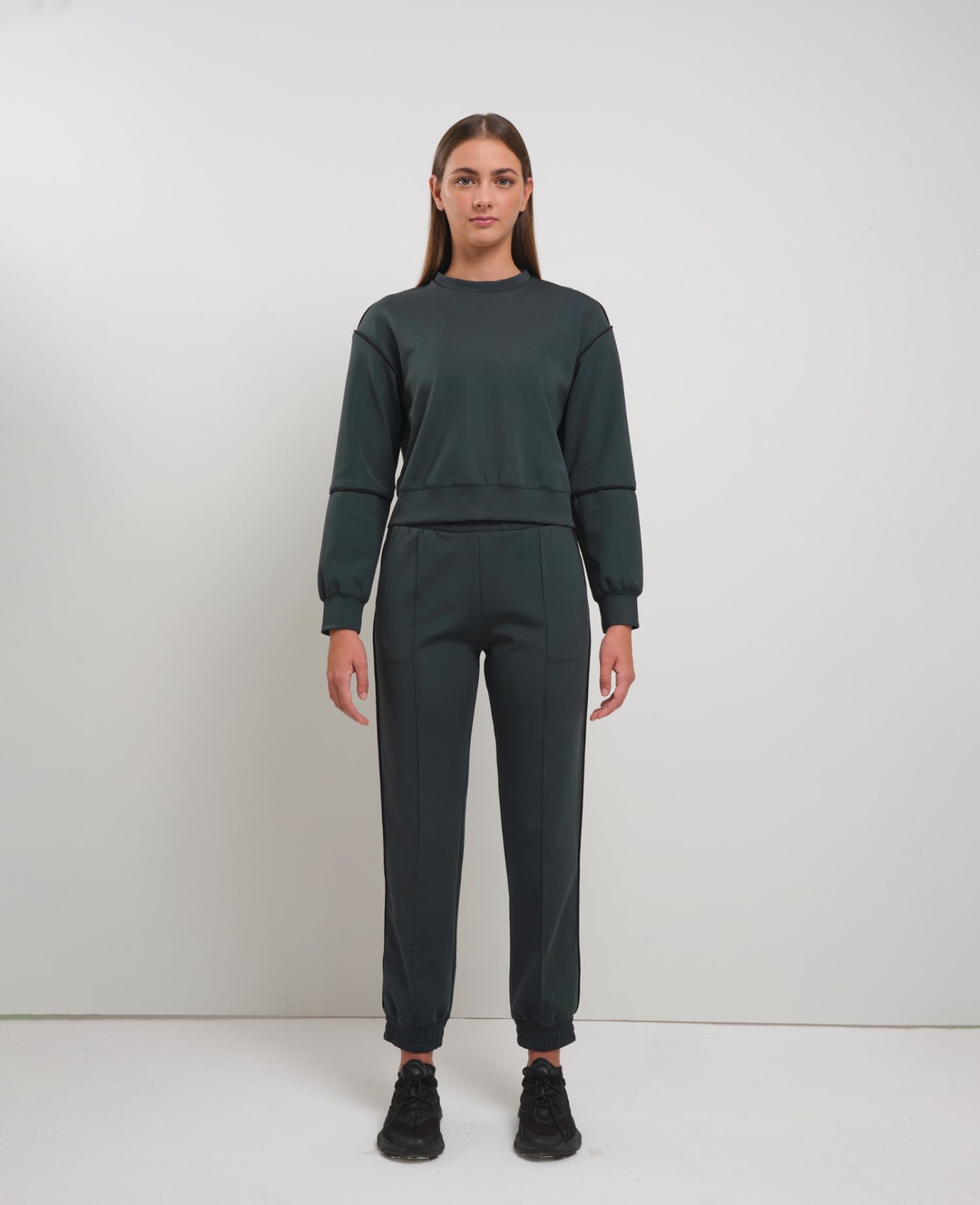 Piping Joggers Green