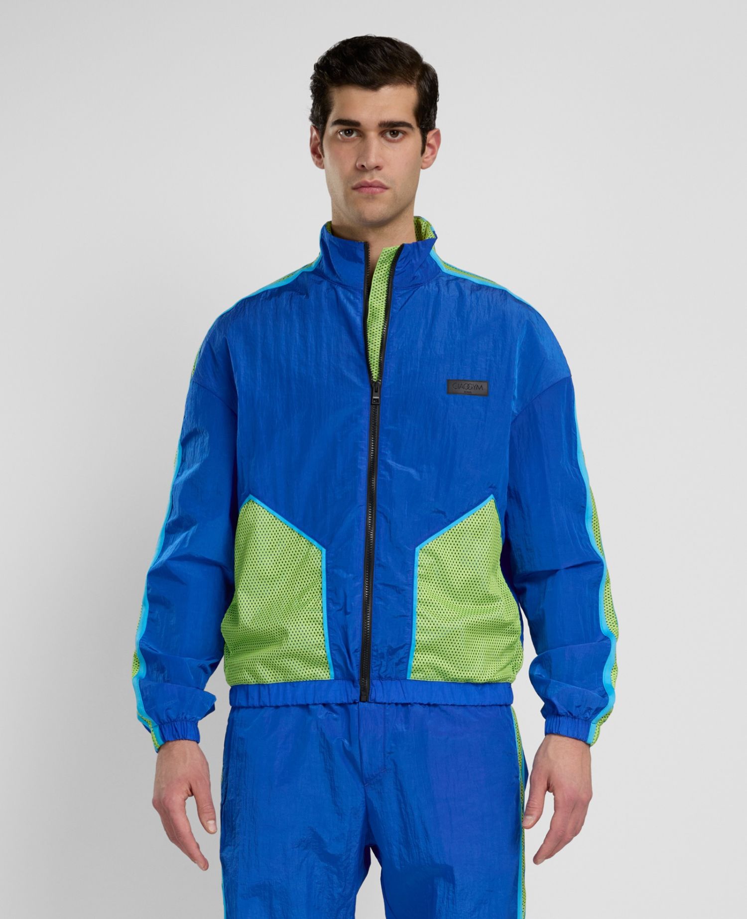 Club Retro Jacket Blue