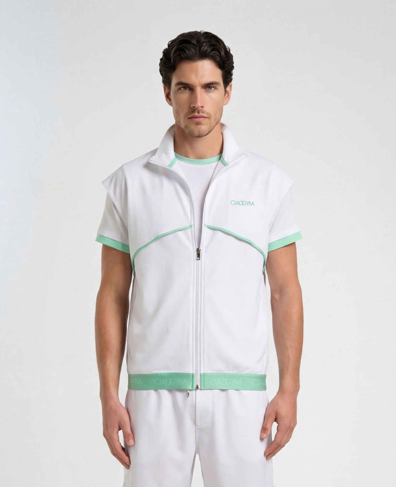Tennis Gilet White