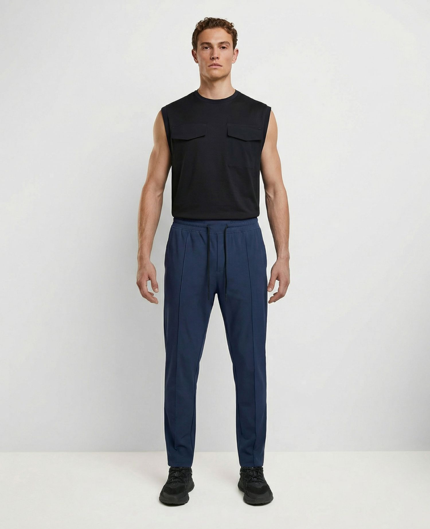 main product photo Essential Casual Trousers Blue