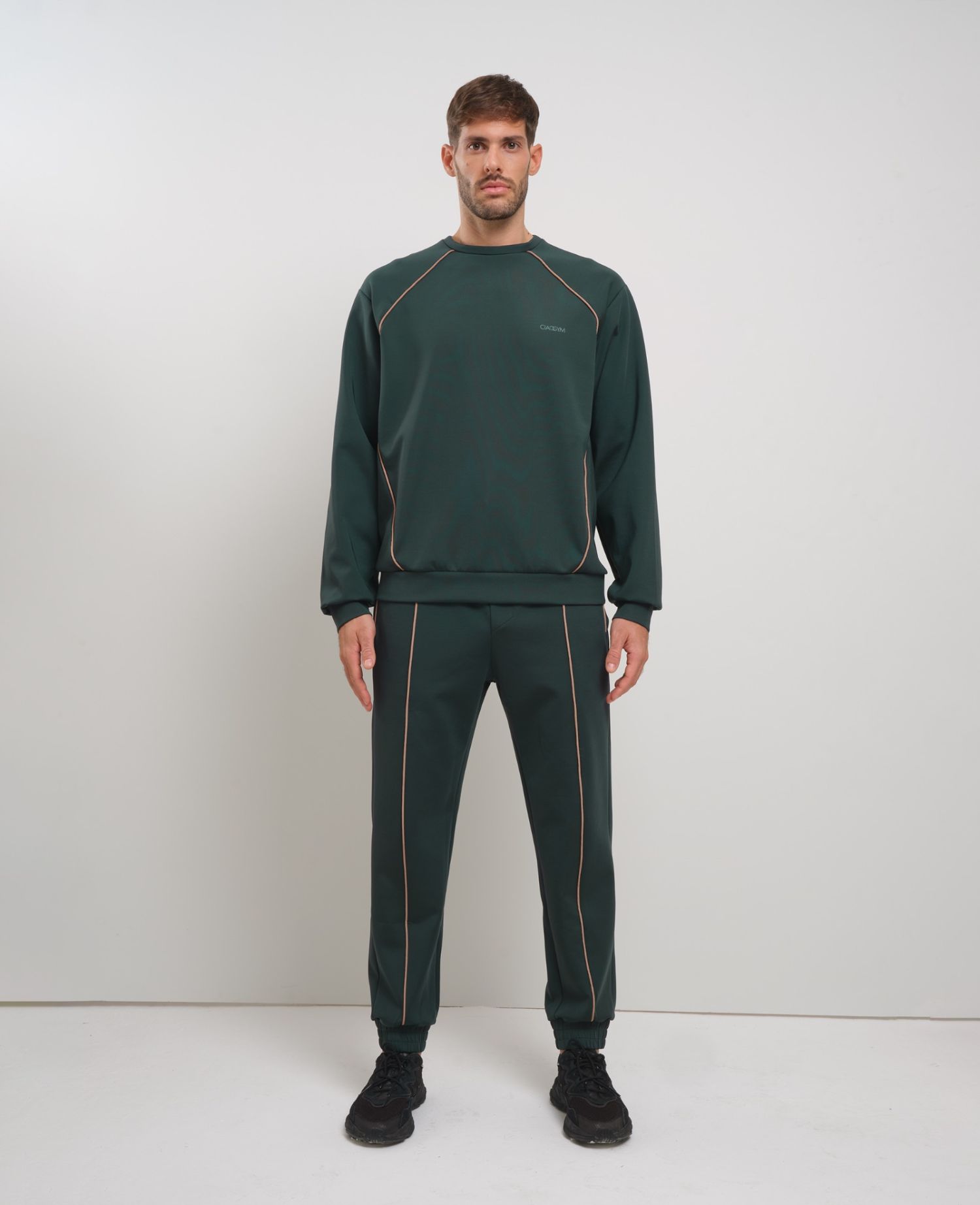 Piping Joggers Green