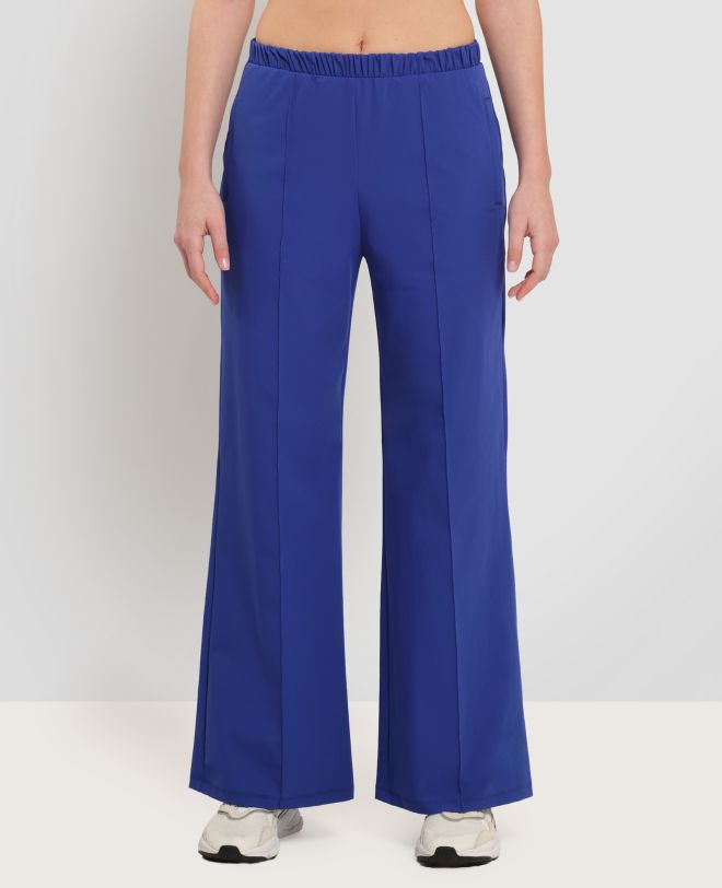 Wide-leg Joggers Blue
