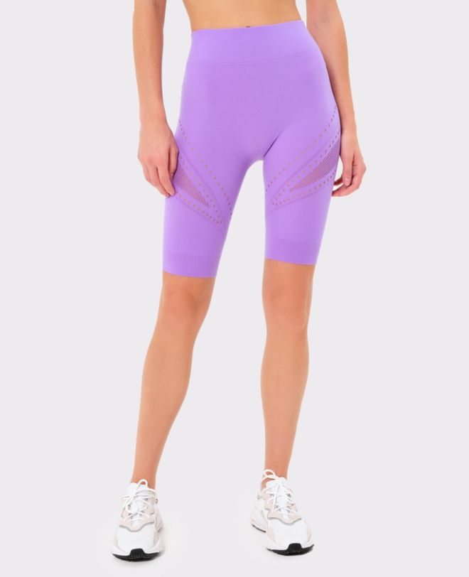 Seamless Biker Shorts Lilac