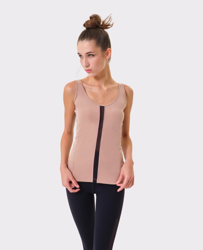 Essential Top Warm Taupe