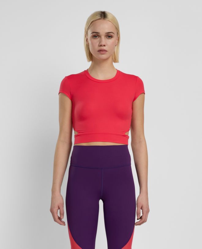 Essential Crop T-Shirt Orange