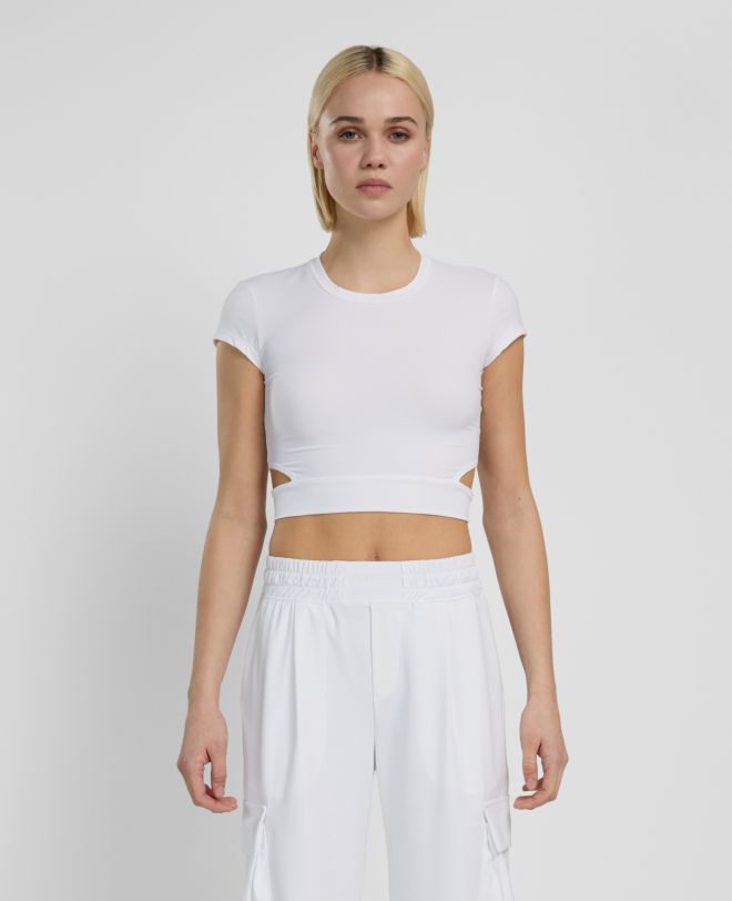 Essential Crop T-Shirt White