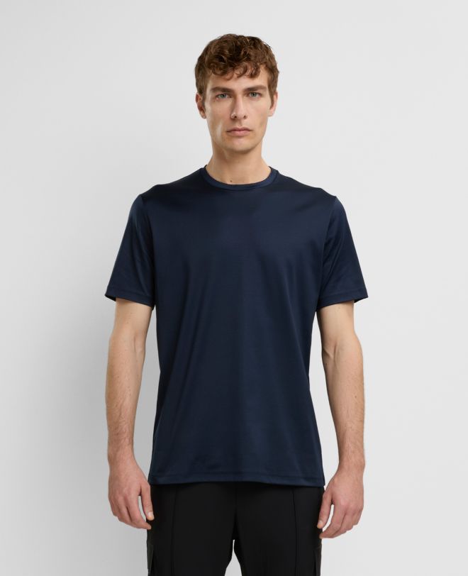 Essential Interlock T-Shirt Blue