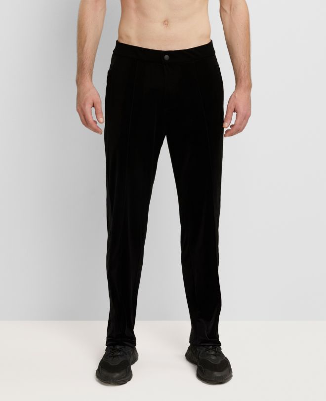Chenille Trousers Nero