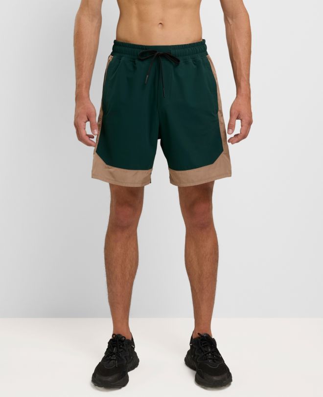 Bicolor Shorts Verde