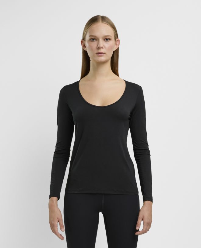 Longsleeved T-shirt Nero