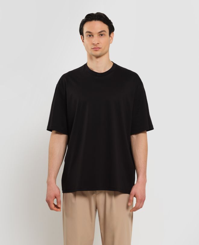 Relaxed-fit Interlock T-Shirt Black