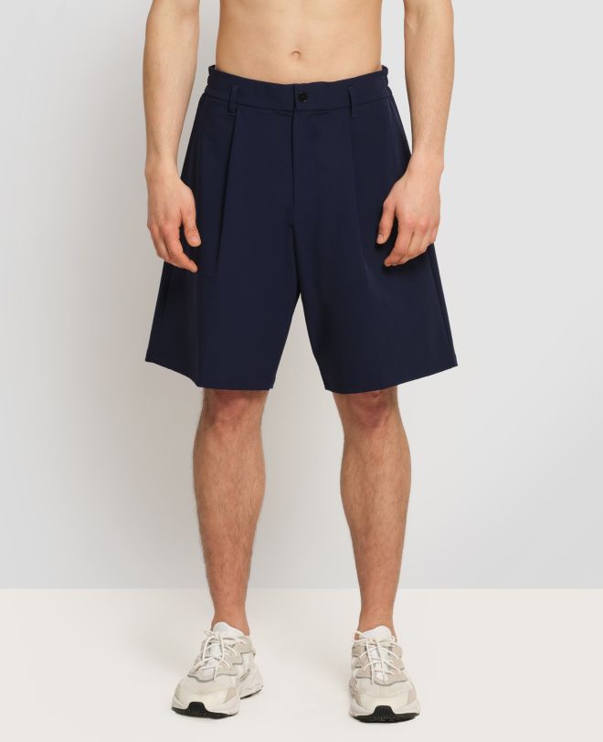 Sporty-chic Shorts Blue