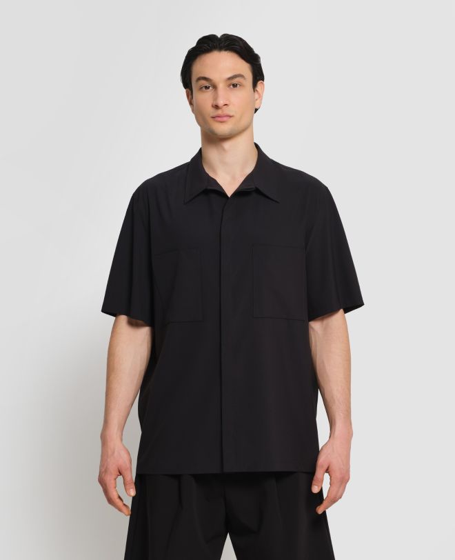 Lightweight Casual Shirt Black