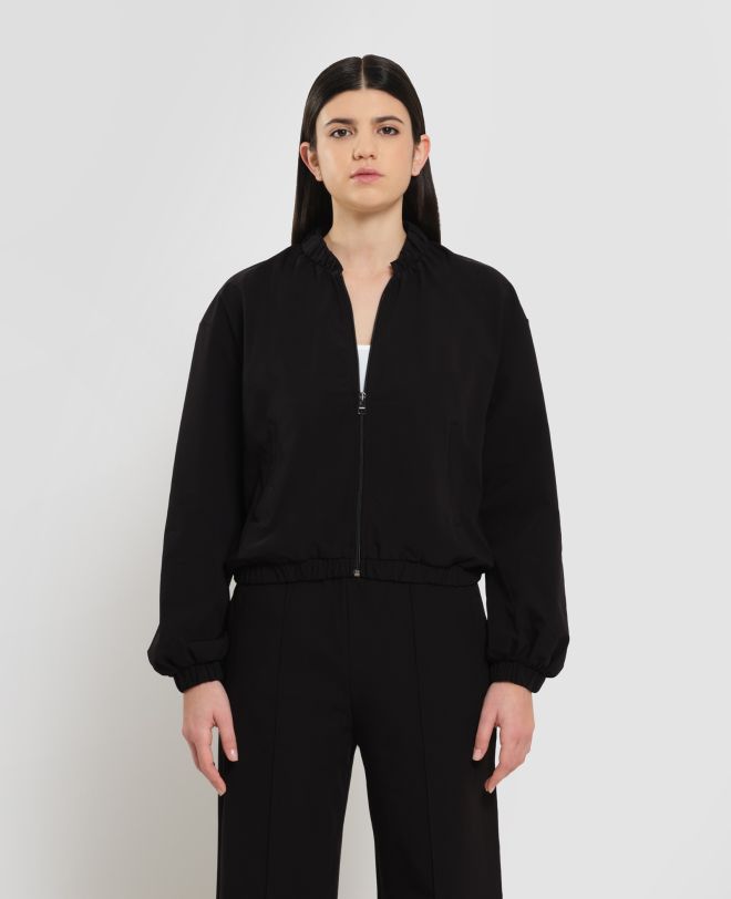 Full-zip Bomber Black