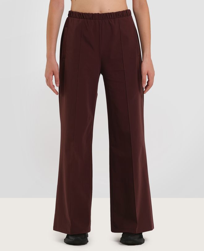 Wide-leg Joggers Brown