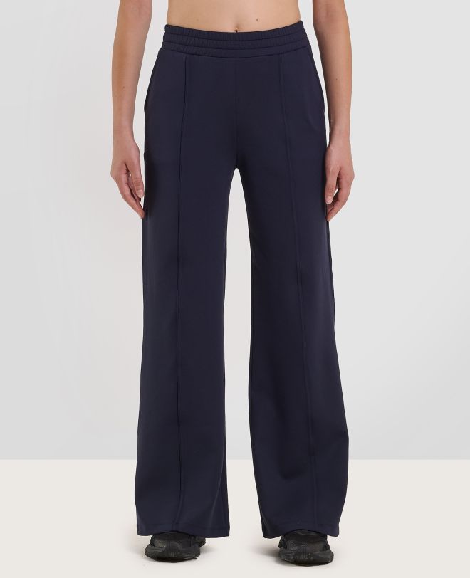 Studio Wide-leg Joggers Blue