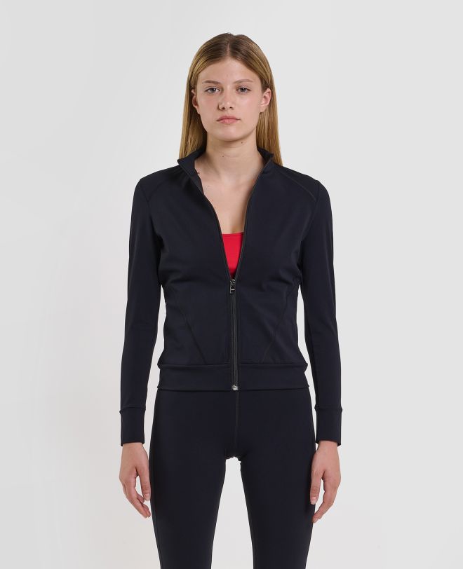 Signature Tight Sweatshirt Nero