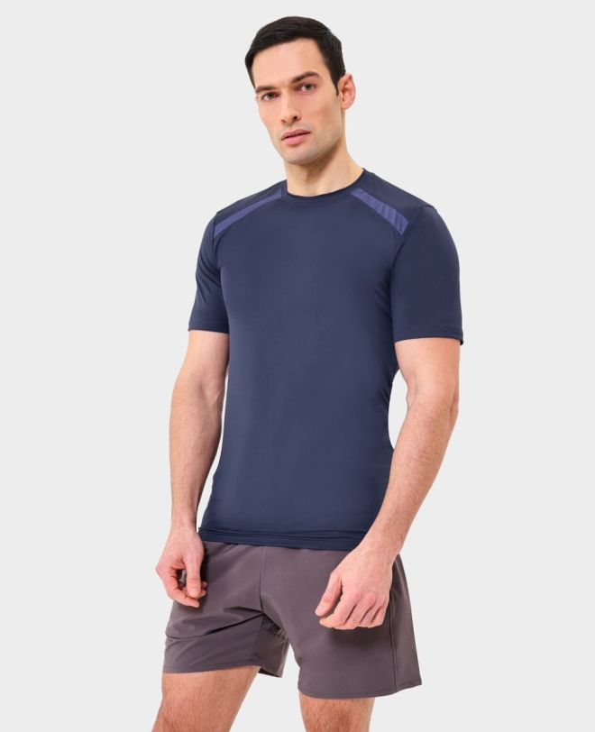 Essential Glow T-Shirt Blu scuro