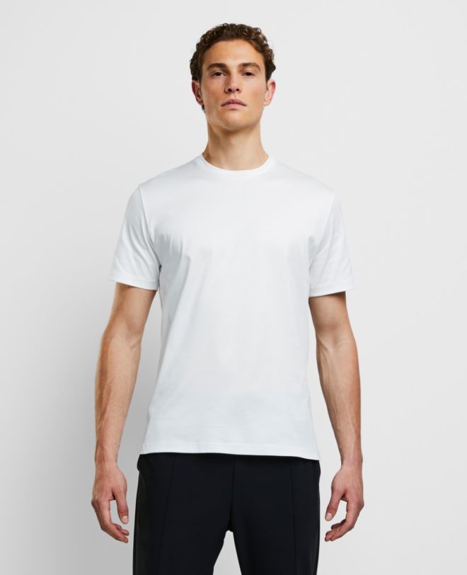 Essential Interlock T-Shirt White