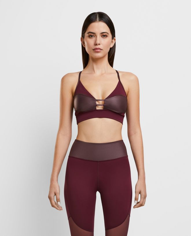 Daring Bra Bordeaux