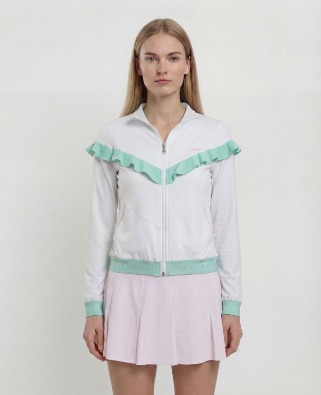 Tennis Sweatshirt White