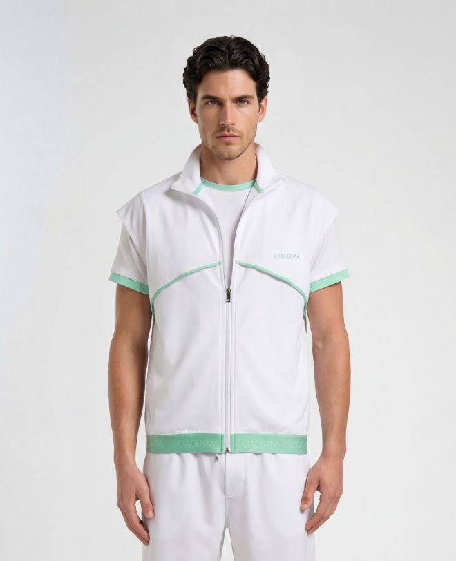 Tennis Gilet White