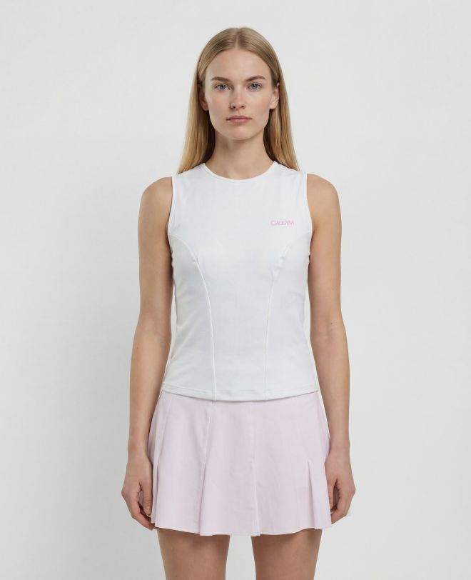 Tennis Tank Top White